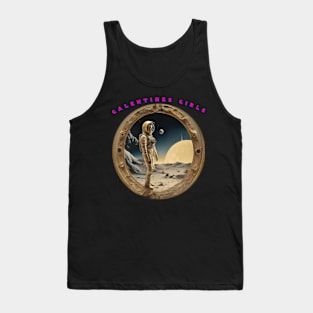 Thoughtful galentines girl Tank Top